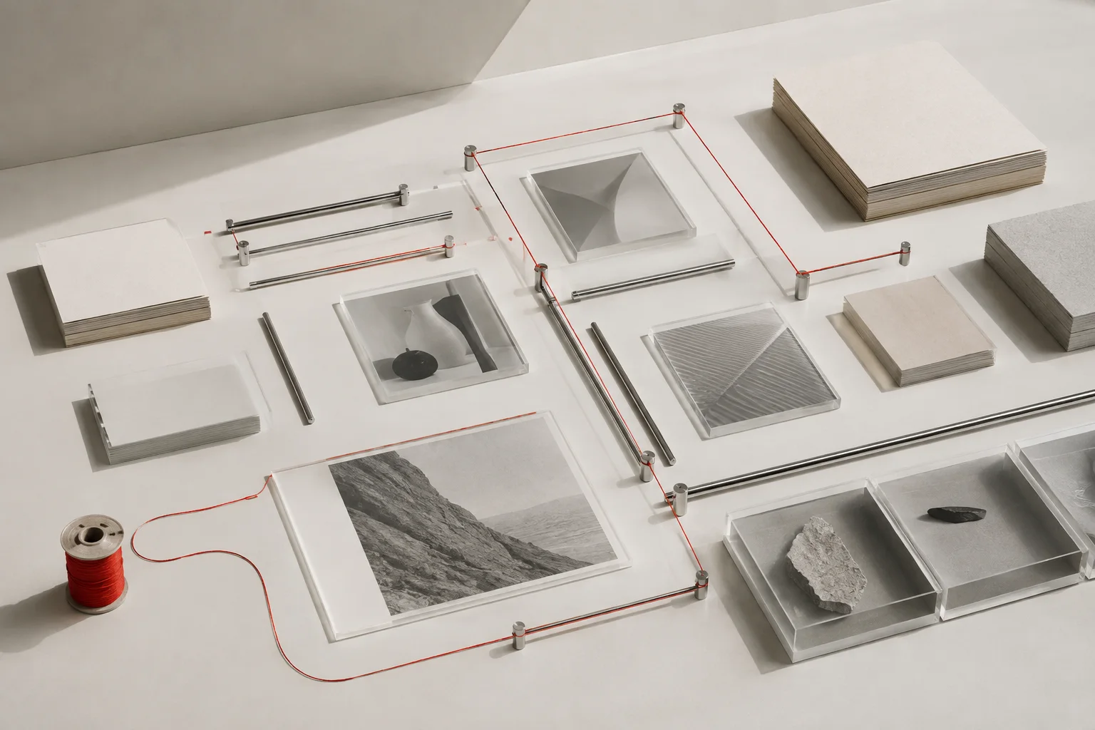 A tactile modular editorial system